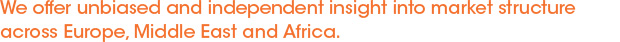 Market Structure Partners offer unbiased and independent insight into the structure of capital markets across Europe, Middle East and Africa